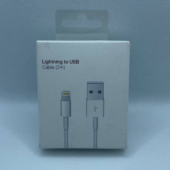 Apple Lightning to USB Cable (2m) - Brand New - Picture 1 of 3